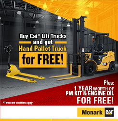 Buy CAT® Lift Trucks and Get these Valuable FREEBIES!