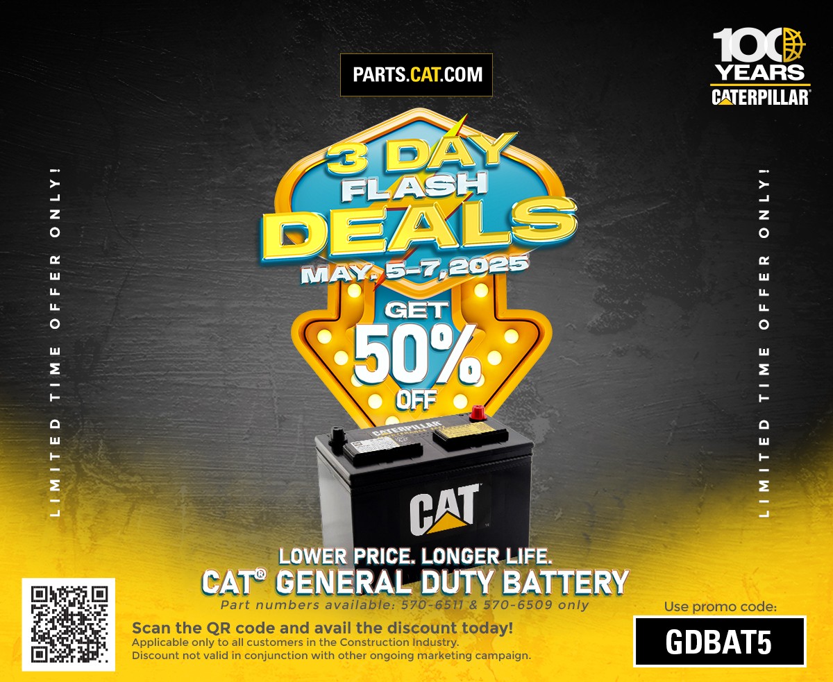 Promotion offer for General Duty Bucket Tips. Discounted 70% off