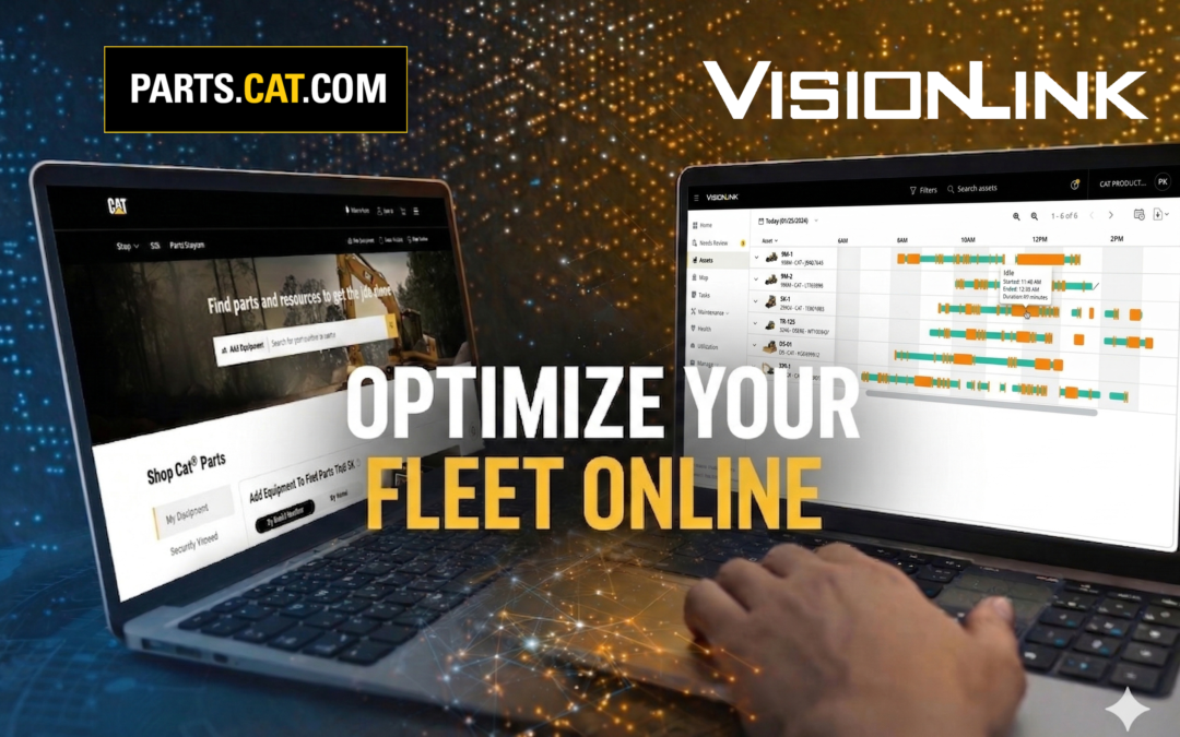 Maximizing Productivity and Efficiency in the Digital Age with Parts.cat.com and VisionLink